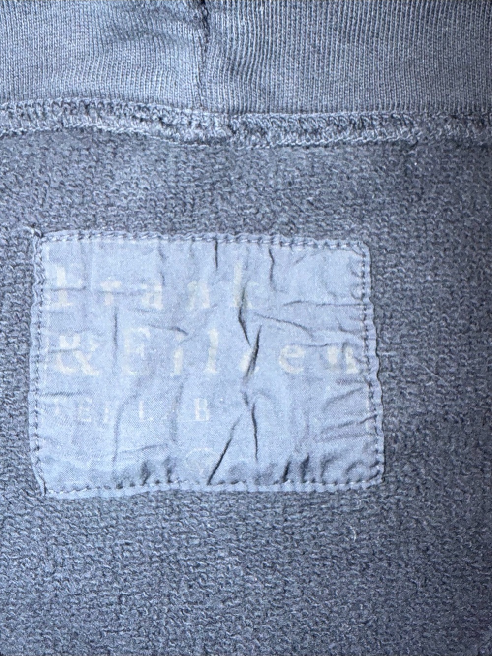 Frank & Eileen Navy Hoodie with Kangaroo Pocket - Picture 6 of 6